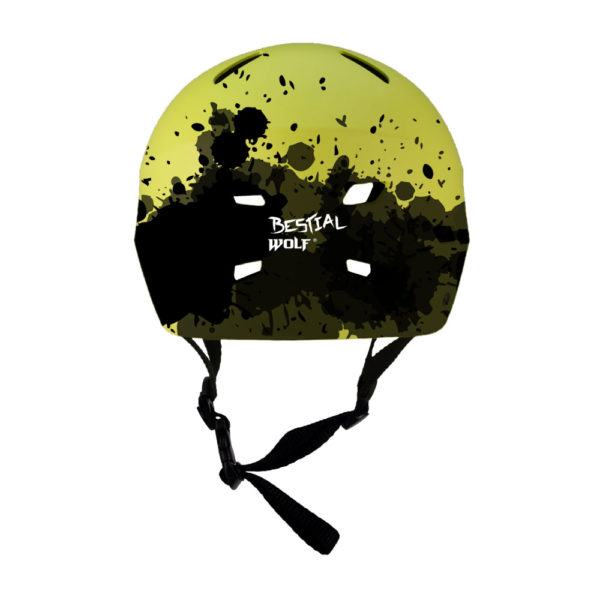 Casco Shell Bestial Wolf Verde - Imagen 3