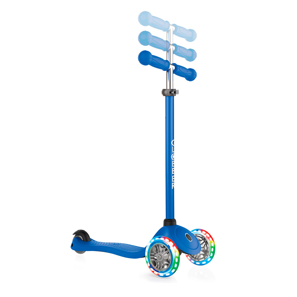 Patinete Globber Primo Lights Azul - Hebell