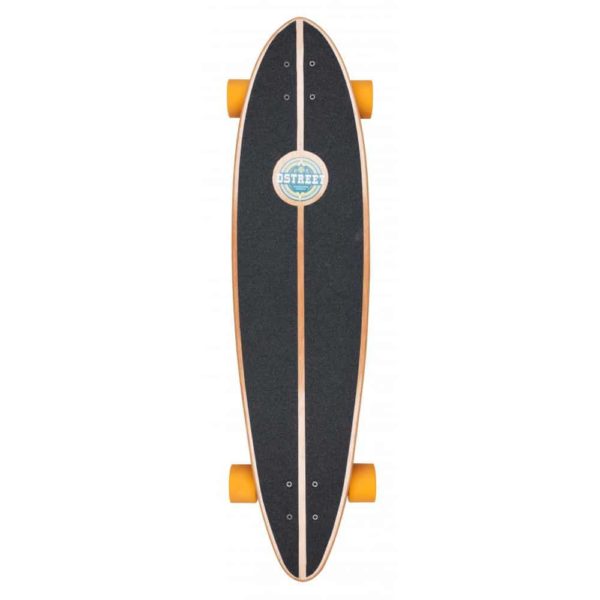 Longboard D Street Pintail Bamboo Mayan - Imagen 3