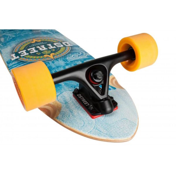 Longboard D Street Pintail Bamboo Mayan - Imagen 2