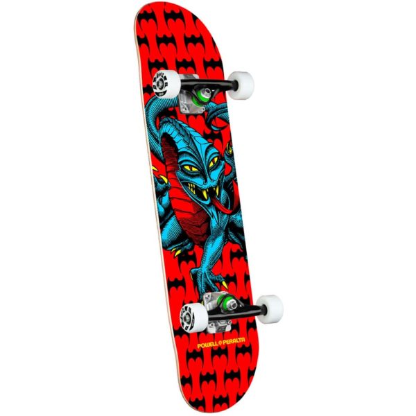 Powell Peralta Skateboard Cab Dragon One Off Birch Red 7-75