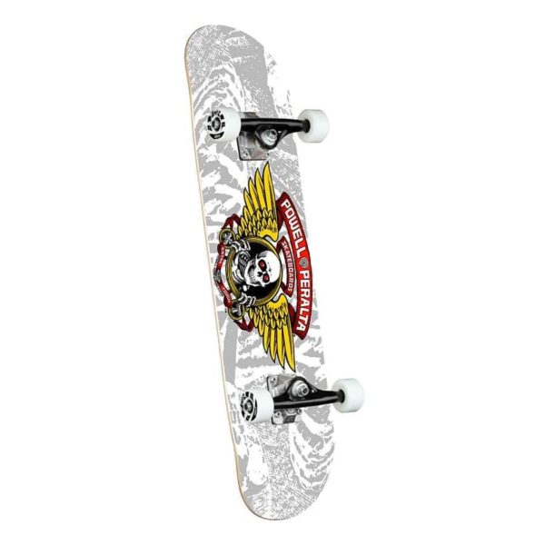 Powell Peralta Skateboard Winged Ripper One Off Silver Birch 8