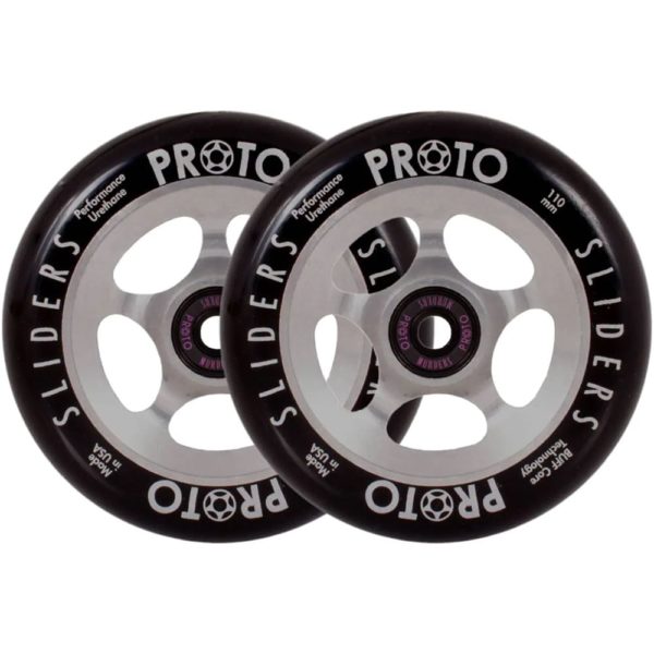 Ruedas Proto Sliders 110 Black Raw