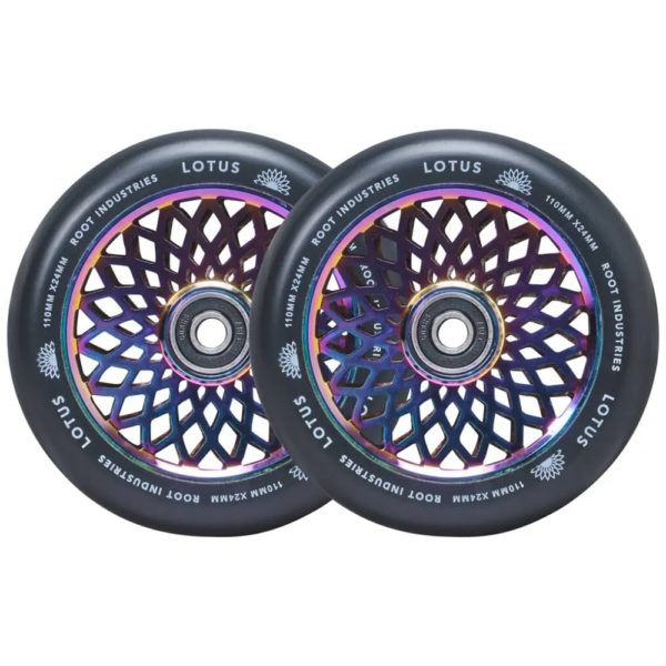 Root Lotus 110mm 2 Ruedas - Rocket Fuel Black