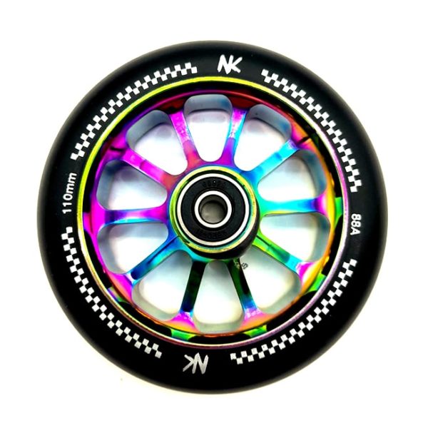 Ruedas Nokaic Scooter Racing Rainbow 110mm