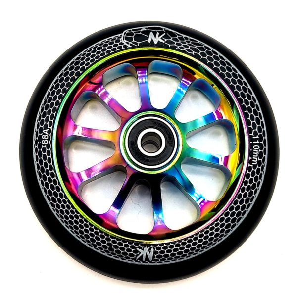 Ruedas Nokaic Scooter Snake Rainbow 110mm