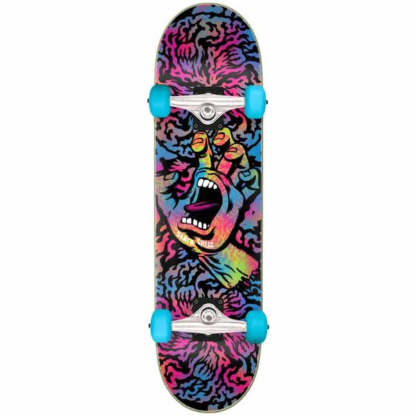 Santa Cruz Obscure Hand Large Complete Skateboard 8-25