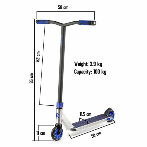 Patinete HIPE H3 Raw Violet - Imagen 7