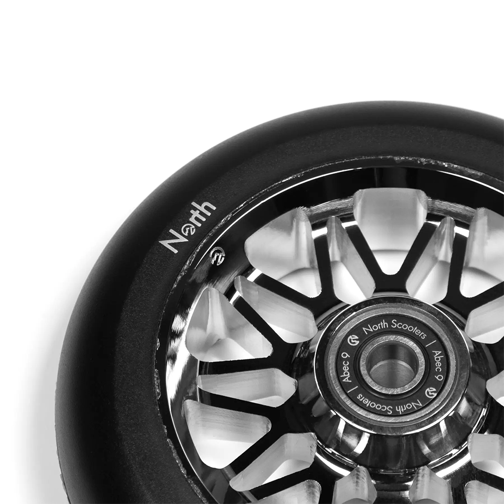 North Club G4 Ruedas Patinete 2 Piezas 110mm - Metal