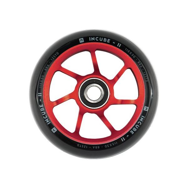 ETHIC DTC WHEEL 12 STD INCUBE V2 115 MM RED