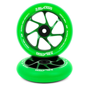 Slamm Scooters Team Colour PU 110mm Wheels Green ruedas scooter freestyle