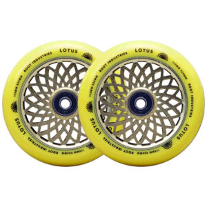 Root Lotus 110mm Ruedas Patinete 2 Piezas Radiant Yellow